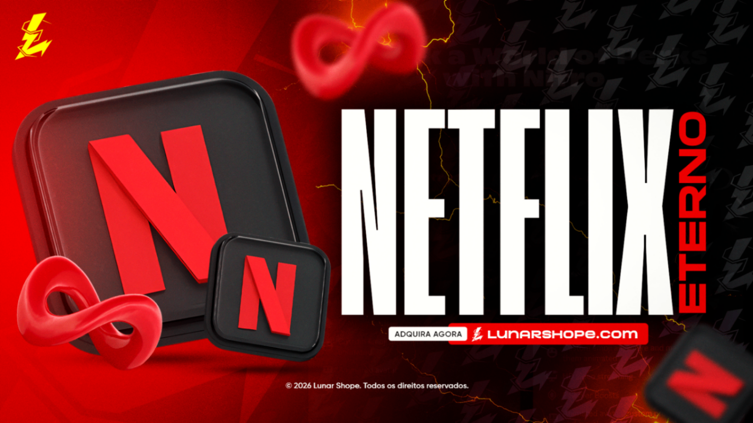 KEY | Netflix Premium - 91 Dias | 3 Meses